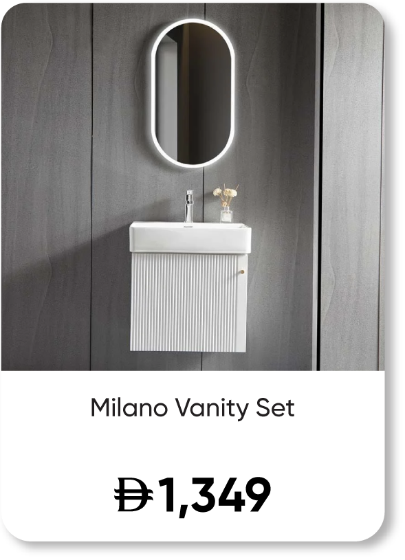 SFFU25-Oct-1K 2K-Milano Vanity Set