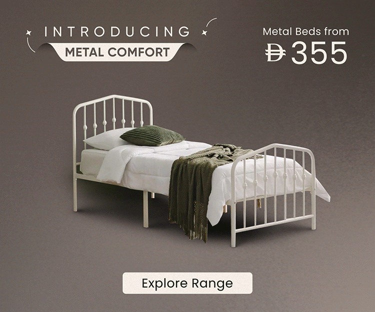 U25 - MB - Metal Bedroom Set