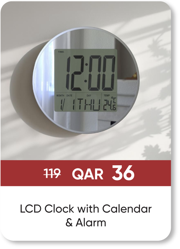 MSQ25-SD-LCD Clock with CalendAlarm