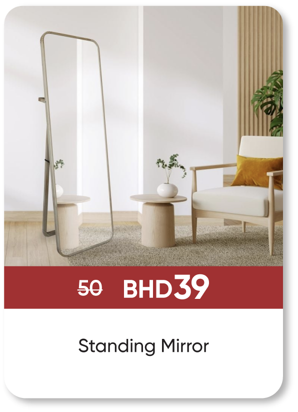 MSB25-SD-Standing Mirror