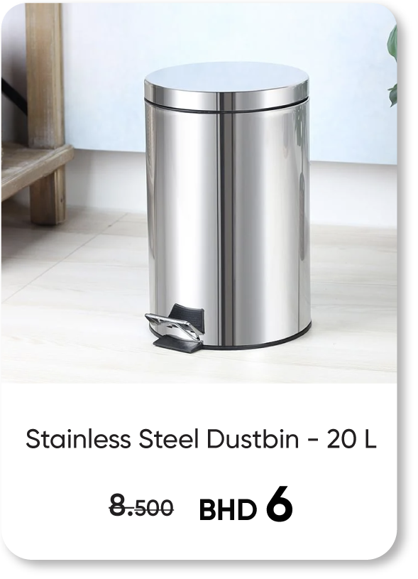 HFB25-SD-SS Dustbin-20L