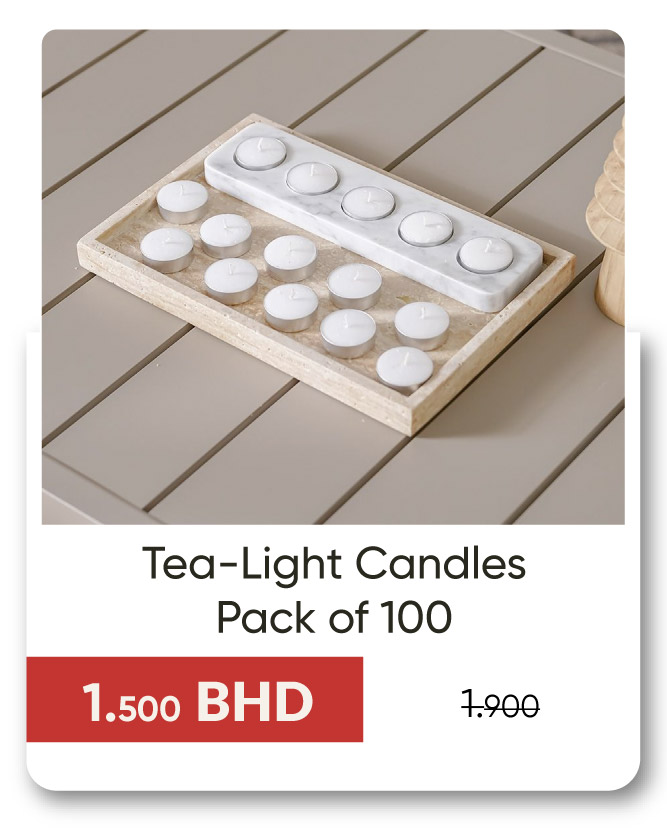 YESB25-SD-Tea-Light Cand Pack of100