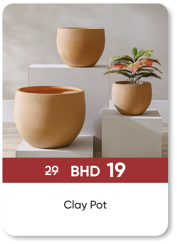 MSB25-SD-Fibre Clay Pot