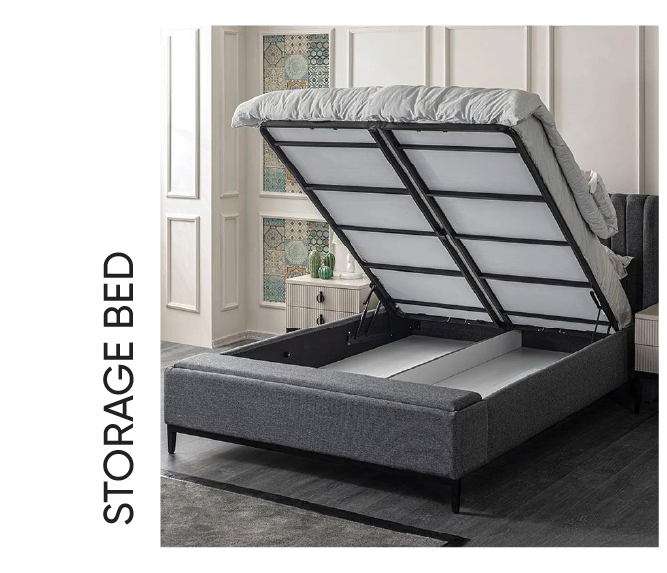 U25-BR LP-SBT-Storage Bed