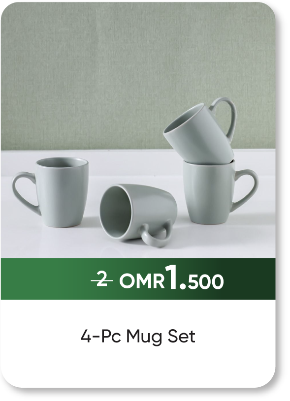 NDSO25-SD-4-Pc Mug Set
