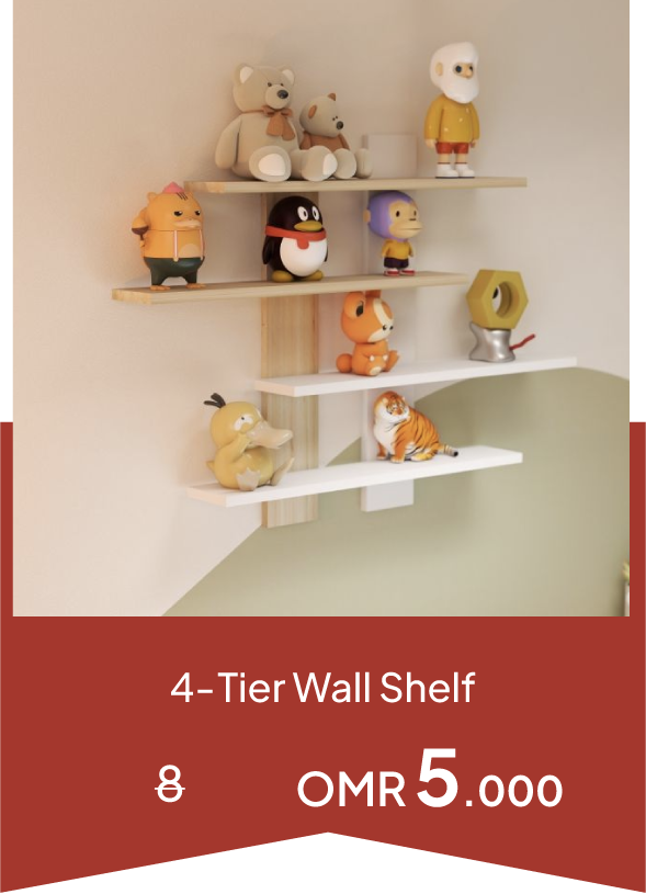 YECSO25-SD-4-Tier Wall Shelf