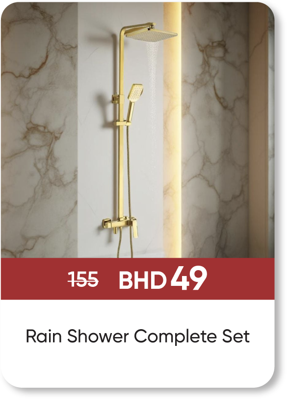 MSB25-SD-Rain Shower Complete Set