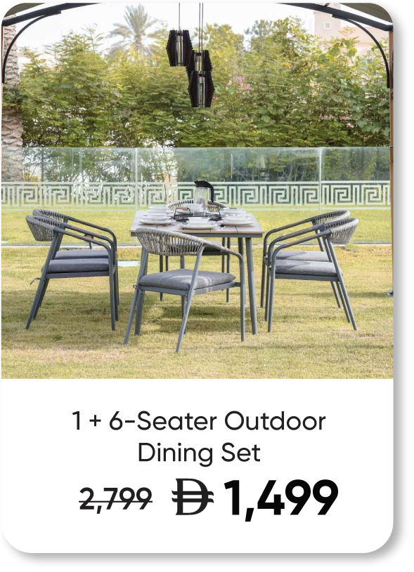 G-LP-SD-Amanda-1 + 6S OD Dining Set