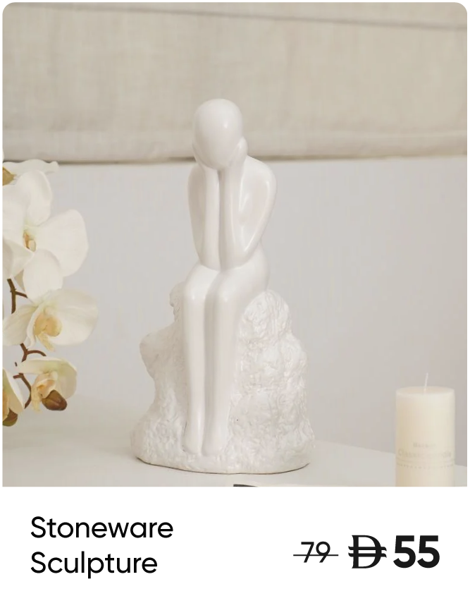 U25-GS-Strip-Stoneware Sculpture