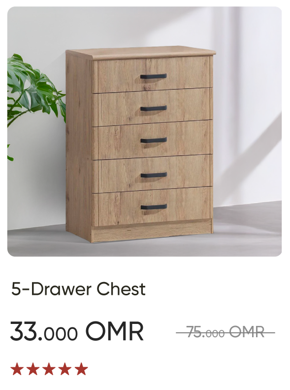 SSWO-SD-5-Drawer Chest