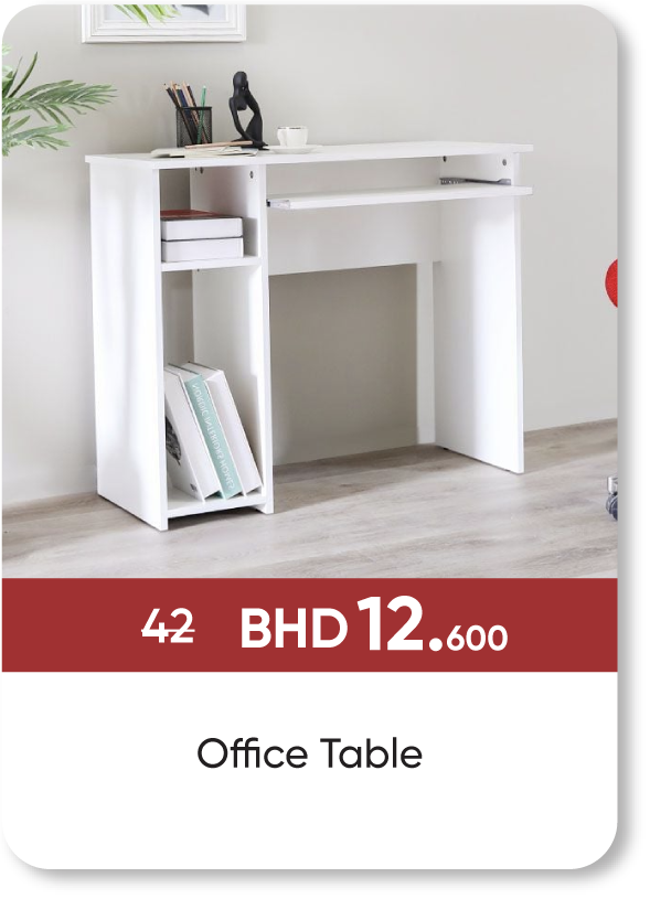 MSB25-SD-Amity Office Table - White