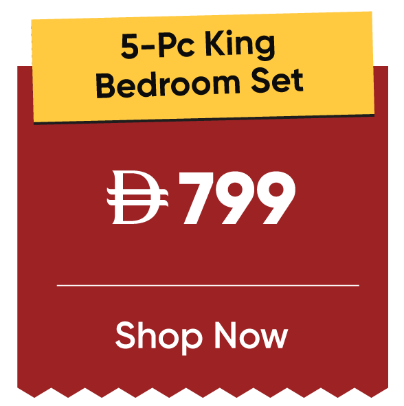 11:11U25-MDE-B-5PC King Bedroom Set