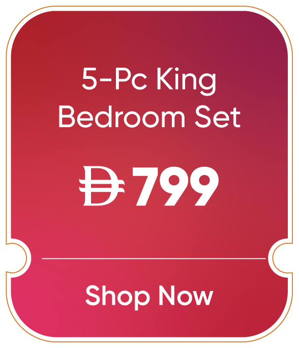 11:11U25-MDE-B-5PC King Bedroom Set