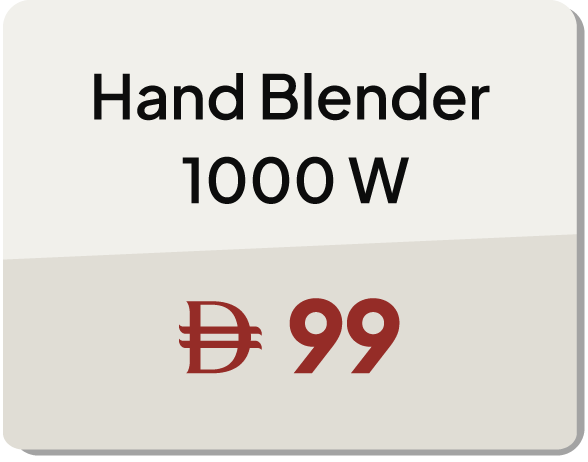 11:11U25-MDE-B-Hand Blender 1000W