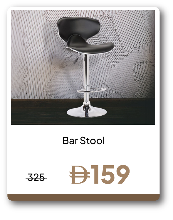 UPR26-SD-Bar Stool