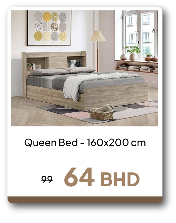 PRB26-SDF-Queen Bed - 160x200 cm