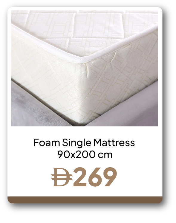 SFFU26J-SDF-Single Mattress 90x200