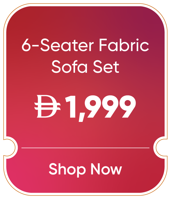 11:11U25-MDE-B-6S Fabric Sofa Set