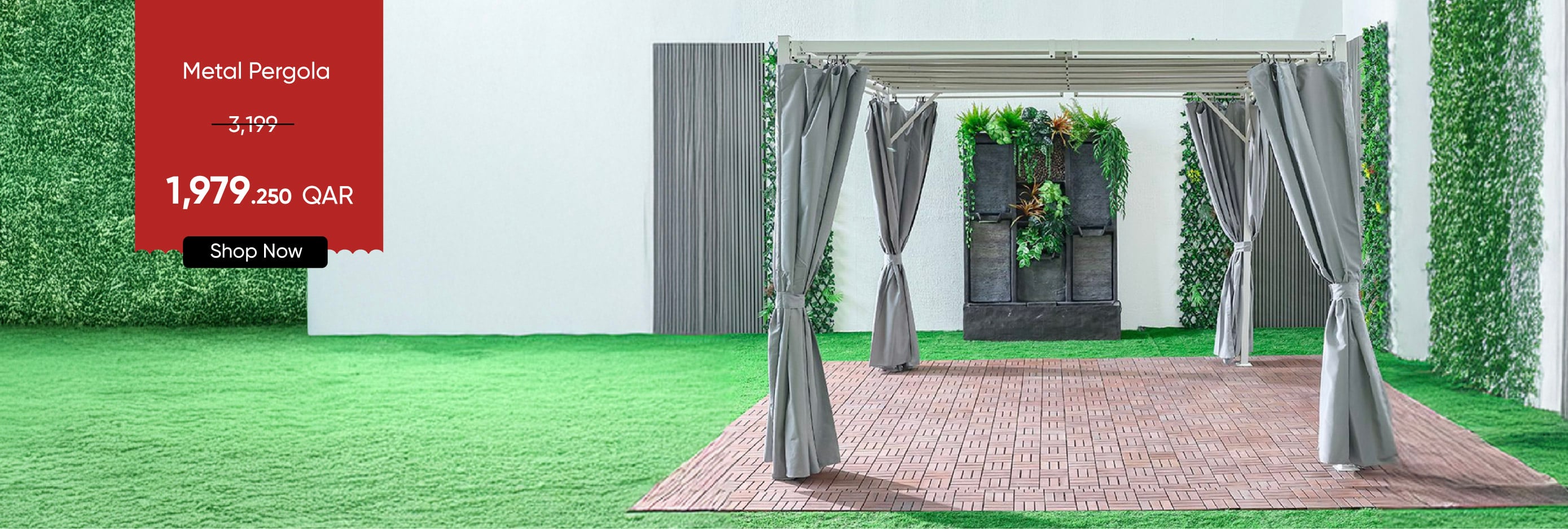 MSQ25-CB-ODAcc-Metal Pergola