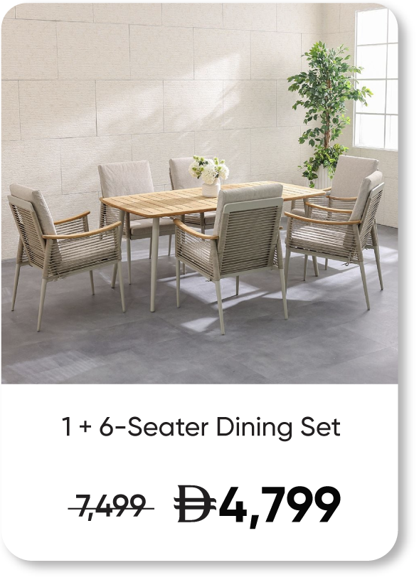 G-LP-SD-Savannah Dining Set - Chmpg