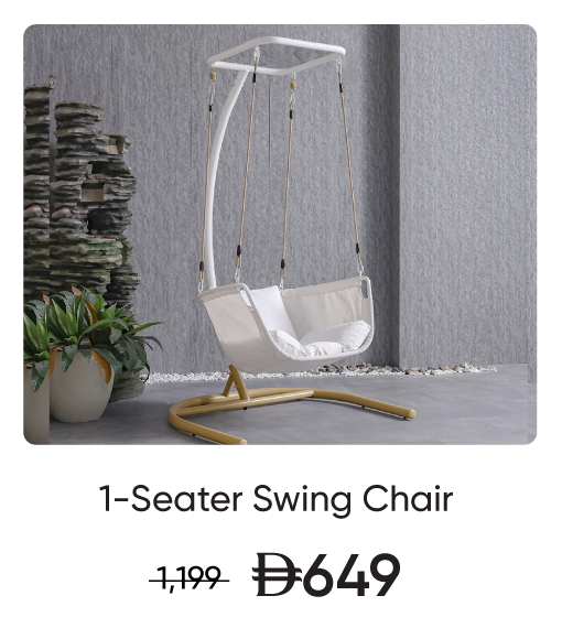 U25-TriB-Right-OD-1S Swing Chair