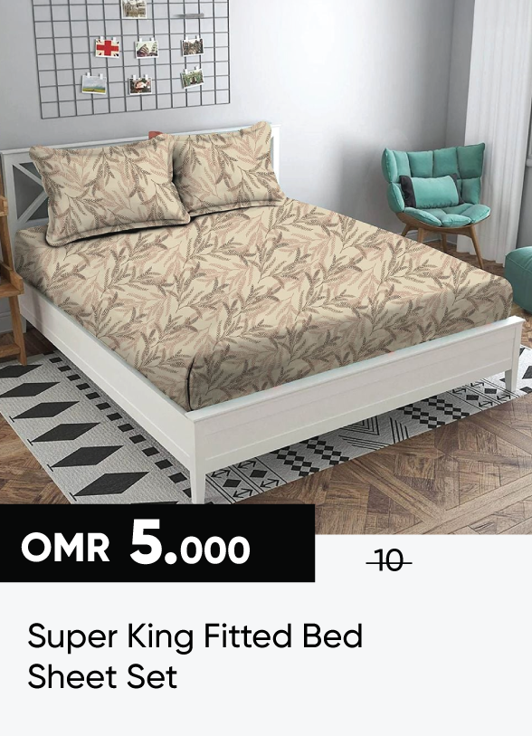 SSSO25-SD-Super Ki Fitted Bed Sheet