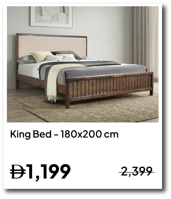 U26-SD-IB-Tahiti 180x200 King Bed-D