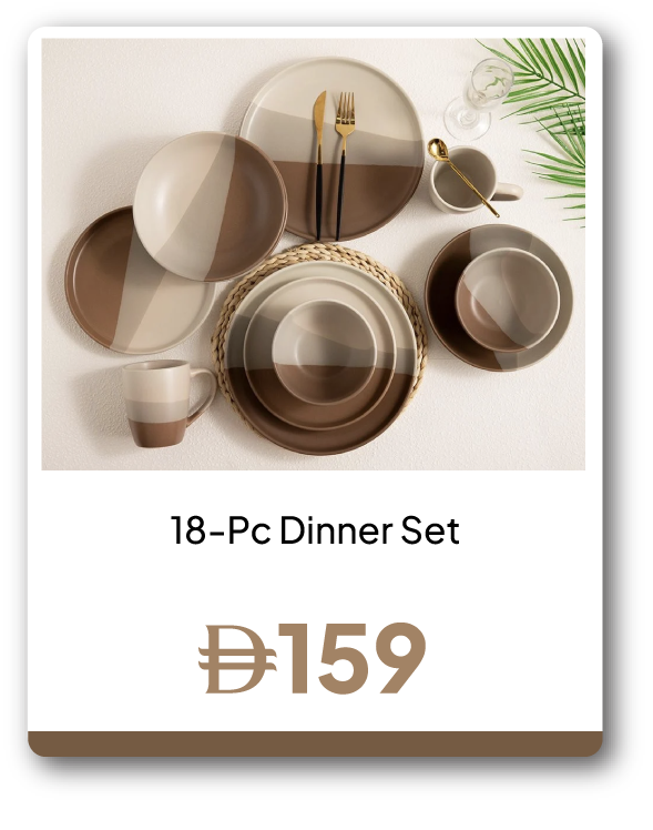 SFFU26J-SD-C&C-18-Pc Dinner Set