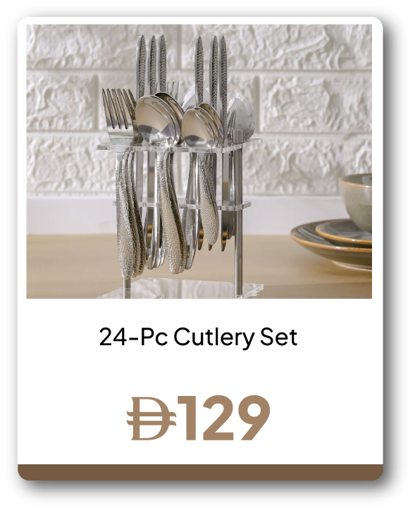 SFFU26J-SD-C&C-24-Pc Cutlery Set