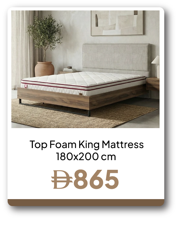 SFFU26J-SDF-Top Foam King Mattress