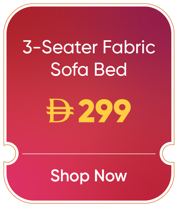 11:11U25-MDE-B-3S Fabric Sofa Bed