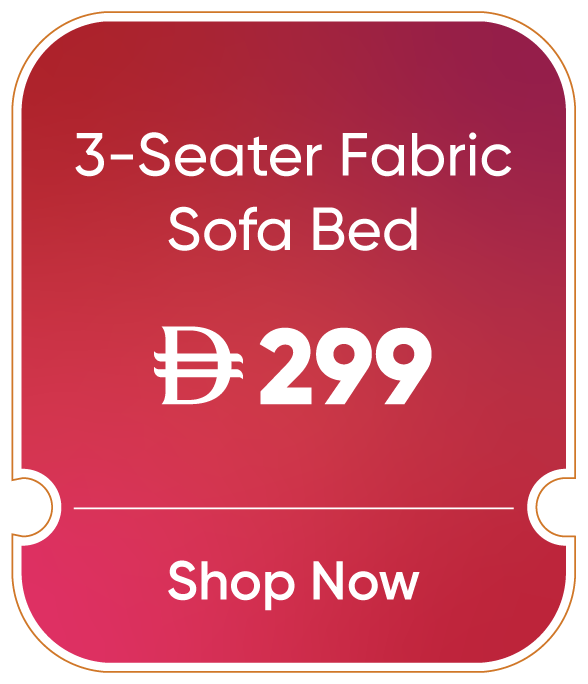 11:11U25-MDE-B-3S Fabric Sofa Bed