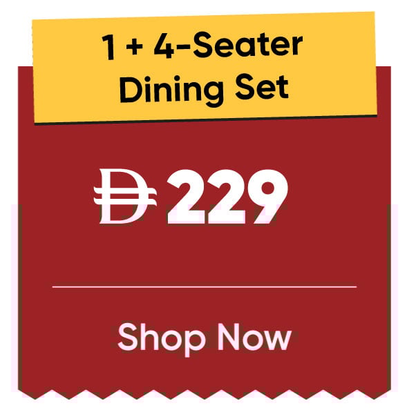 11:11U25-MDE-B-1+4S Dining Set