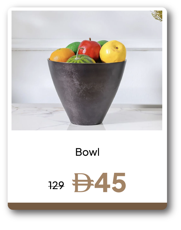 U26-KwD-IB-Avalon Bowl-Gold/Bronze