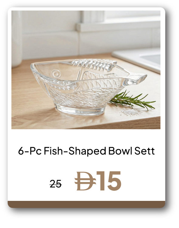 U26-KwD-IB-Mondo 6-Piece Fish Small