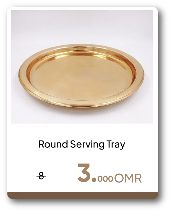PRO26-C&C-Round Serving Tray
