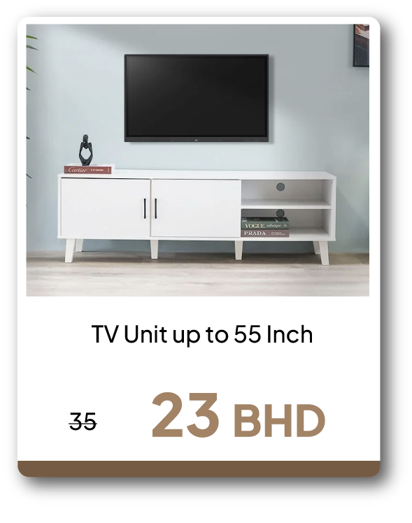 PRB26-SDF- TV Unit up to 55 Inch