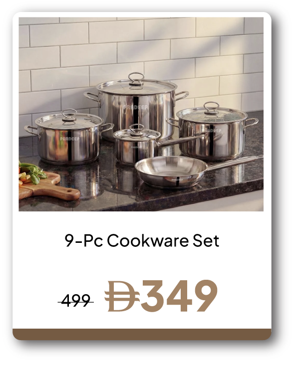 PRU26-SD-C&C-9-Pc Cookware Set