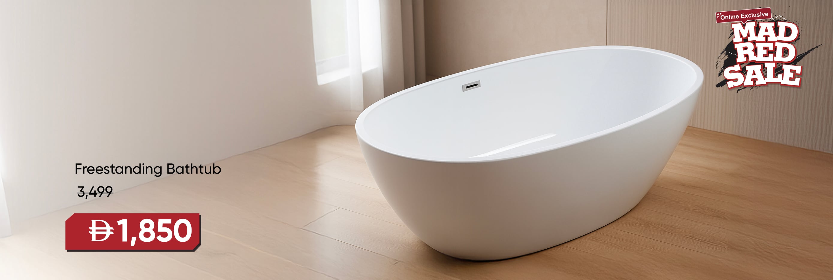 MRSSU25-ST-CB-Freestanding Bathtub 