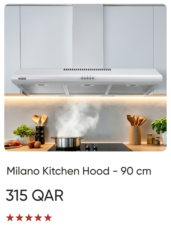 BSOQ-SD-Milano Kitchen Hood - 90 cm