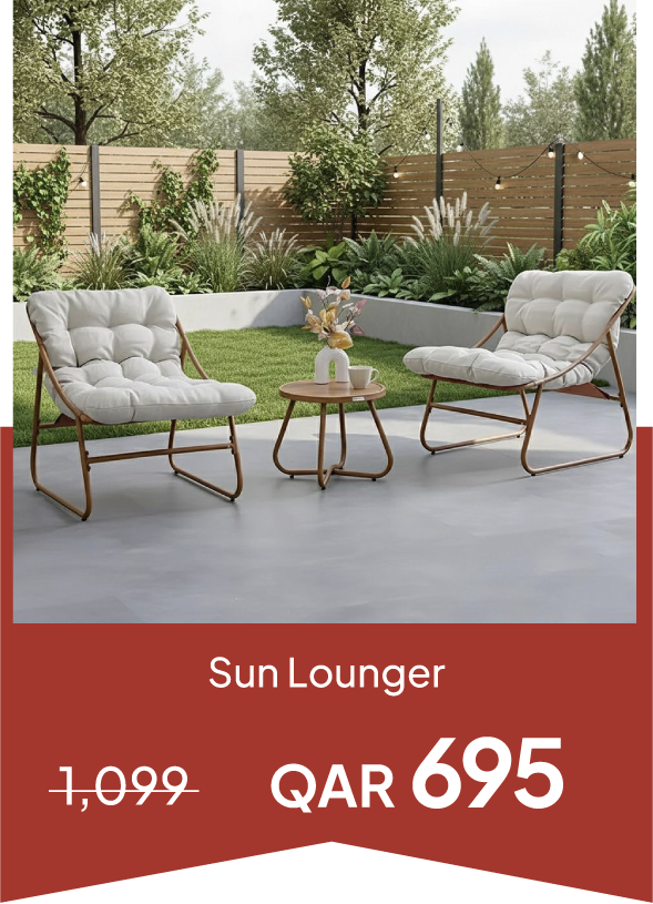 NYOQ25-SD- 1 + 2-Seater Balcony Set