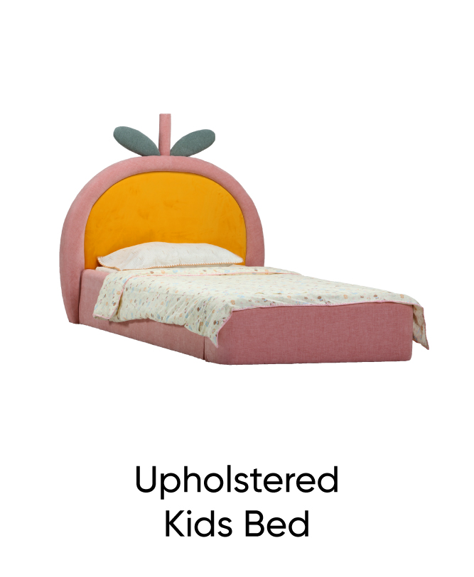 U25-Kids LP-TC-B-Upholtd Kids Bed