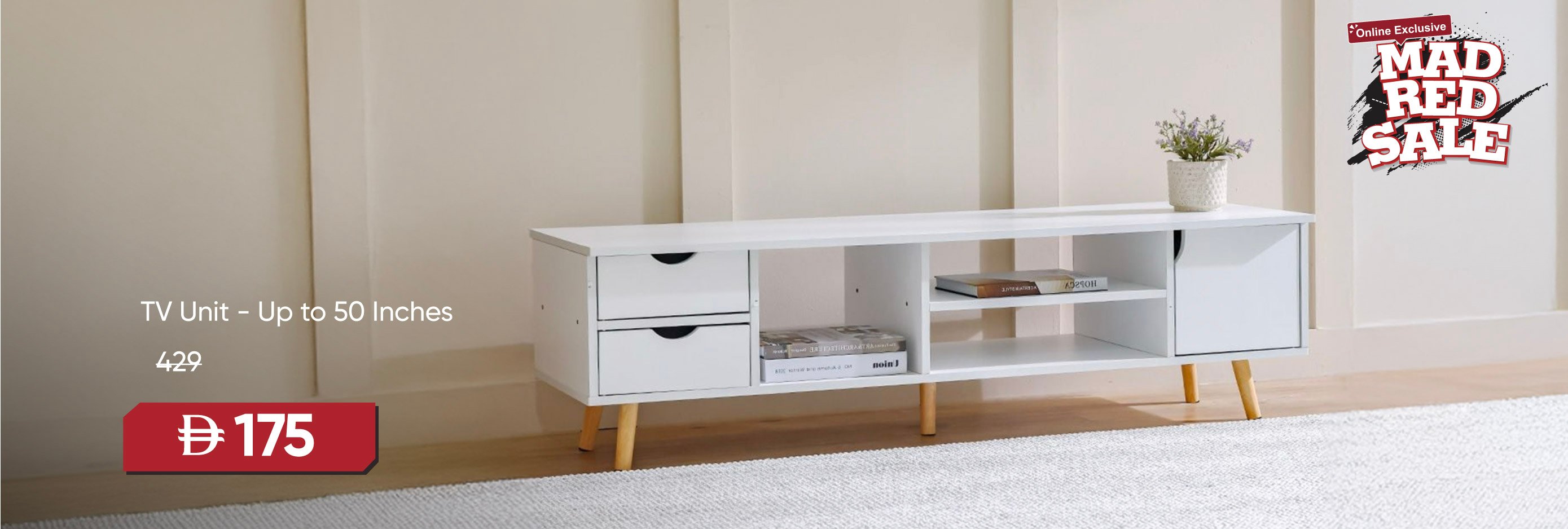 MRSU25-LR-CB-TV Unit Upto 50 Inches