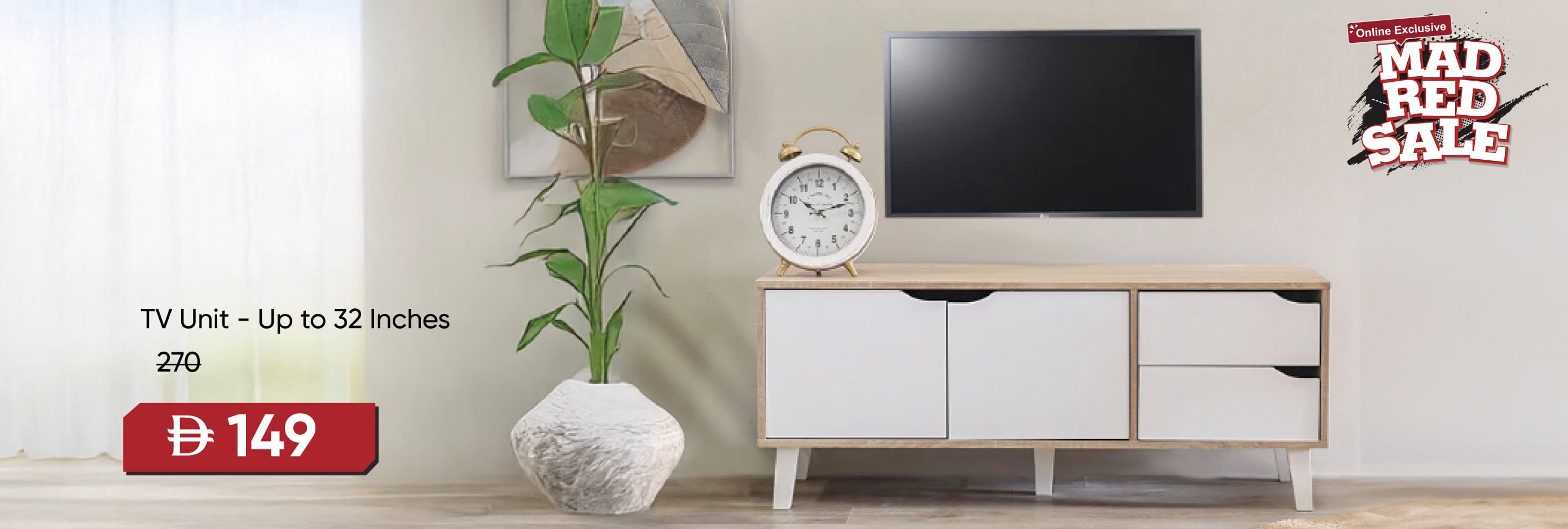 MRSSU25-LR-CB-"TV Unit - Up to 32"