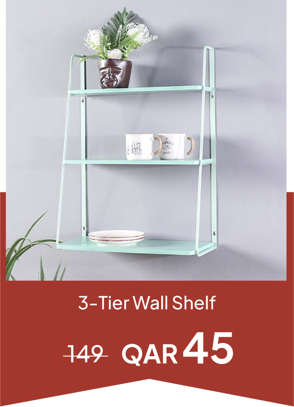 NYOQ25-SD-3-Tier Wall Shelf