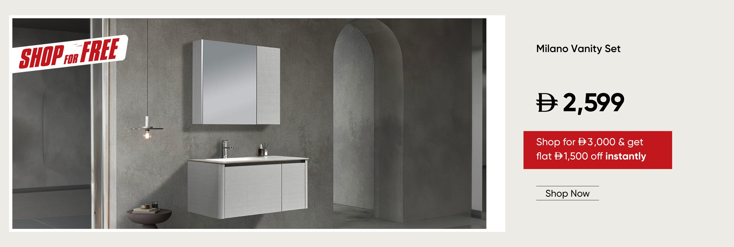 SFFU25-ST-CB-Milano Vanity Set