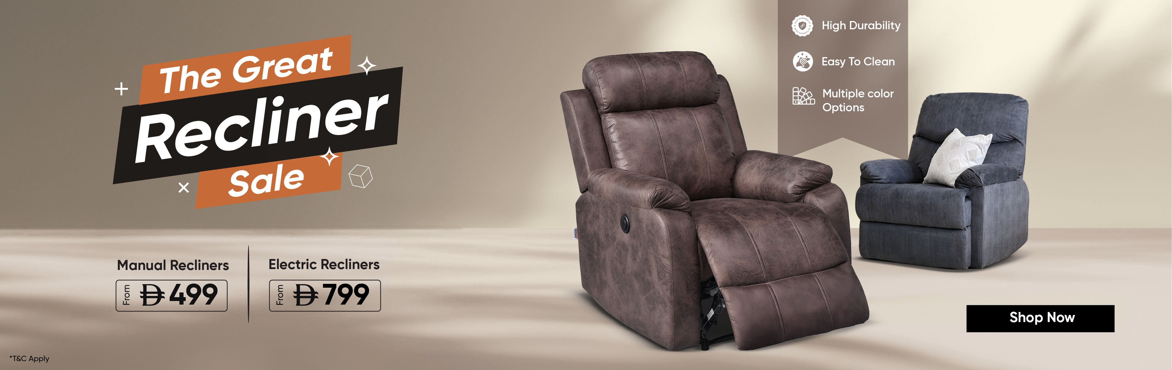 SFSU25-MB-Recliner Sale