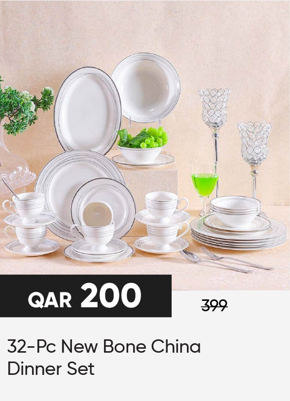 HFQ25-SD-32P Bone China Dinner Set