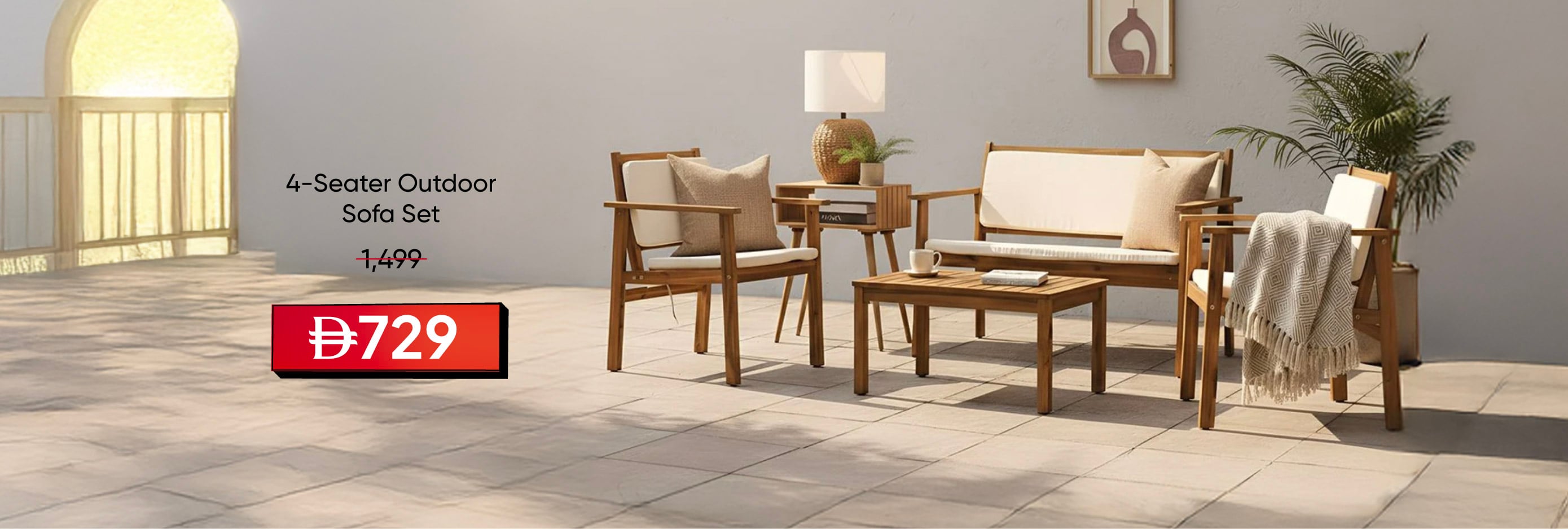 YESU25-OD-CB-4S Outdoor Sofa Set