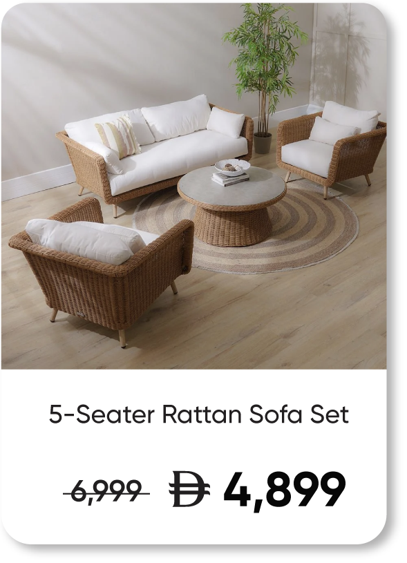 G-LP-SD-Santiago 5-Seater Sofa Set